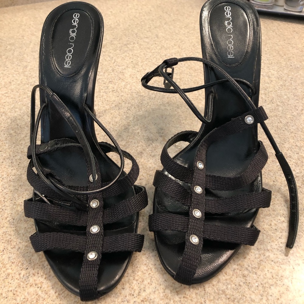 Sergio Rossi Black Heels